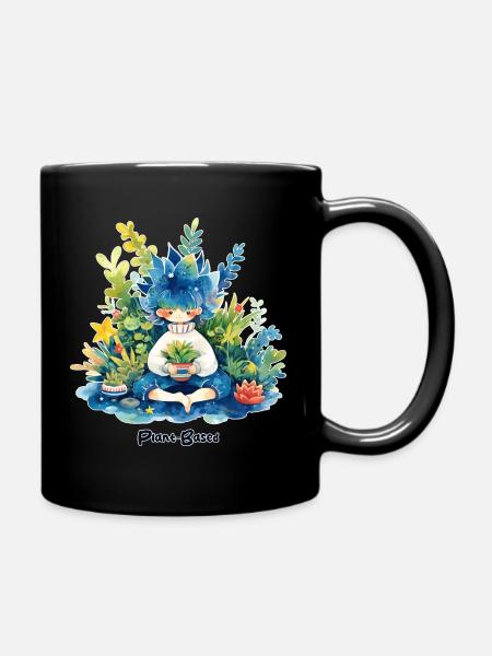 Plant-Based - Full Colour Mug - black