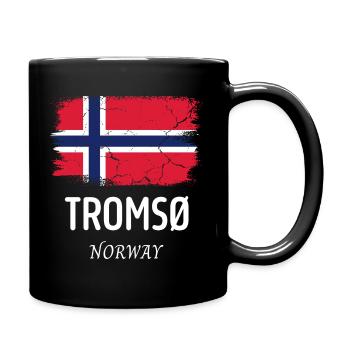 TROMSØ - Tasse einfarbig - Schwarz - Rechts