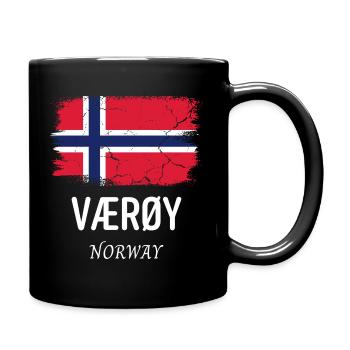 VÆRØY - Full Colour Mug - black - Right