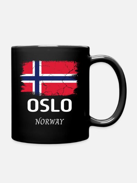 Oslo - Tasse einfarbig - Schwarz
