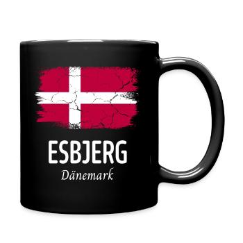 Esbjerg - Full Colour Mug - black - Right