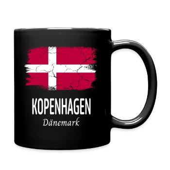 Copenhague - Mug uni - noir - Droite