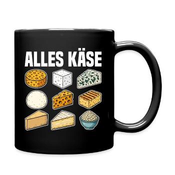 All Cheese - Full Colour Mug - black - Right