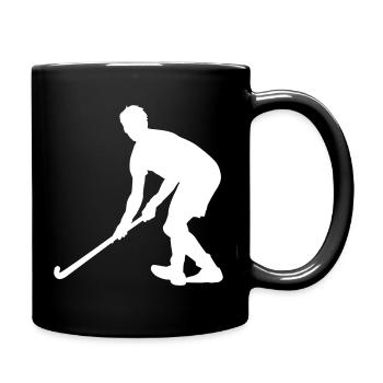 Field hockey players - Full Colour Mug - black - Right