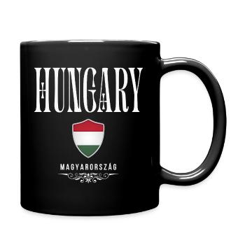 Originaire de Hongrie, né en Hongrie - Mug uni - noir - Droite