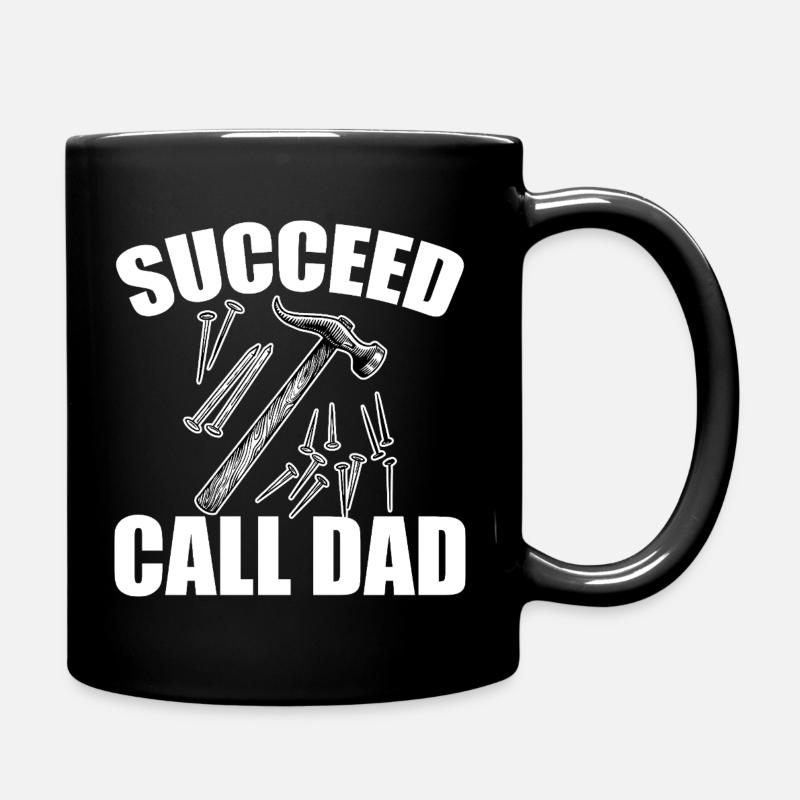 Success through craftsmanship - Full Colour Mug - black
