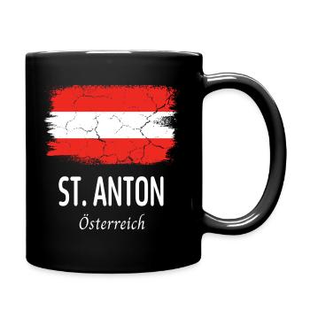 St. Anton - Tasse einfarbig - Schwarz - Rechts