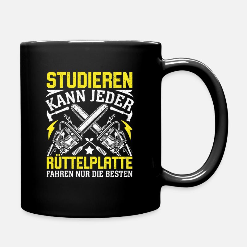 Studieren Kann Jeder  - Tasse einfarbig - Schwarz