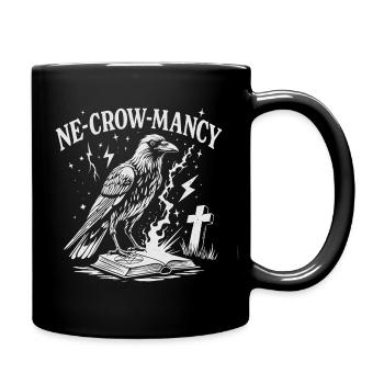 Ne-Crow-Mancy - Full Colour Mug - black - Right