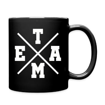 Équipe - Mug uni - noir - Droite