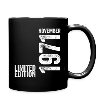 Novembre 1971 Édition Limitée Novembre 1971 - Mug uni - noir - Droite