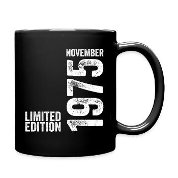 November 1975 Limitierte Auflage November 1975 - Tasse einfarbig - Schwarz - Rechts