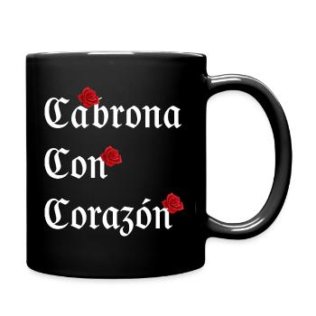 Rose Gothique Mexique - Mug uni - noir - Droite