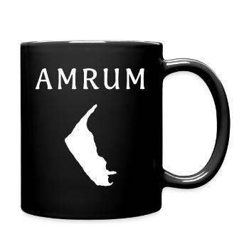 Amrum – votre île allemande - Mug uni - noir - Droite