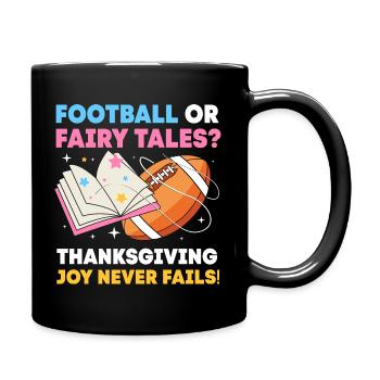Thanksgiving Gender Reveal Future Maman - Mug uni - noir - Droite