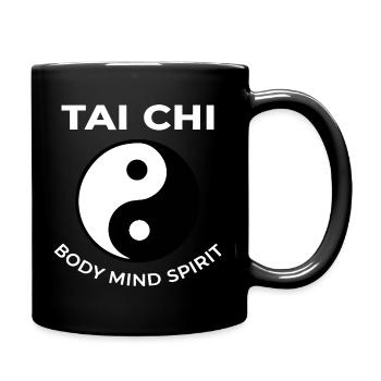 Tai Chi for Mind Body Wellness Yin Yang - Mug uni - noir - Droite