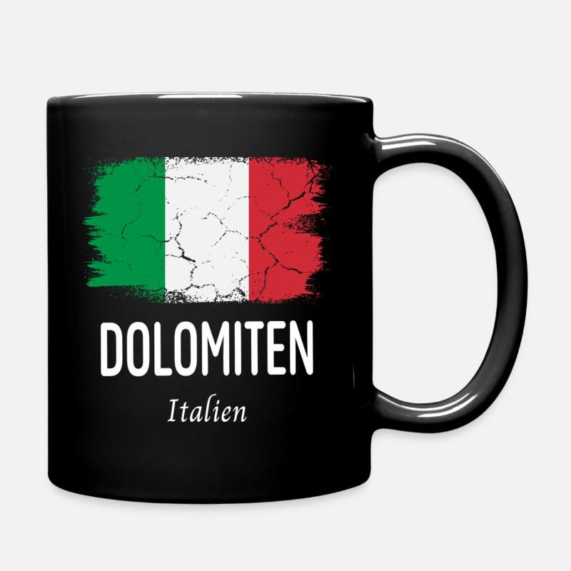 Dolomites - Mug uni - noir