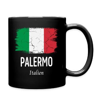 Palerme - Mug uni - noir - Droite