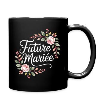 Wedding Team Bachelorette Party Bride - Full Colour Mug - black - Right