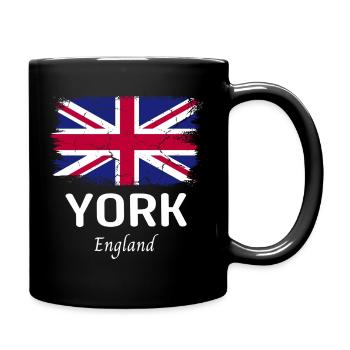 York - Mug uni - noir - Droite