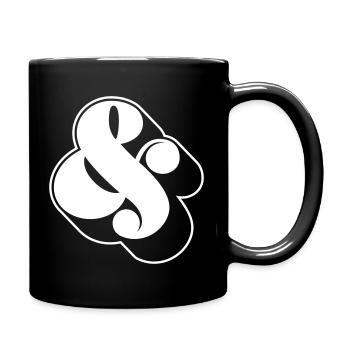 Et-Zeichen & – Funky Swag Symbol Design - Tasse einfarbig - Schwarz - Rechts