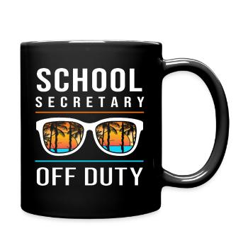 School Secretary School Secretary - Full Colour Mug - black - Right