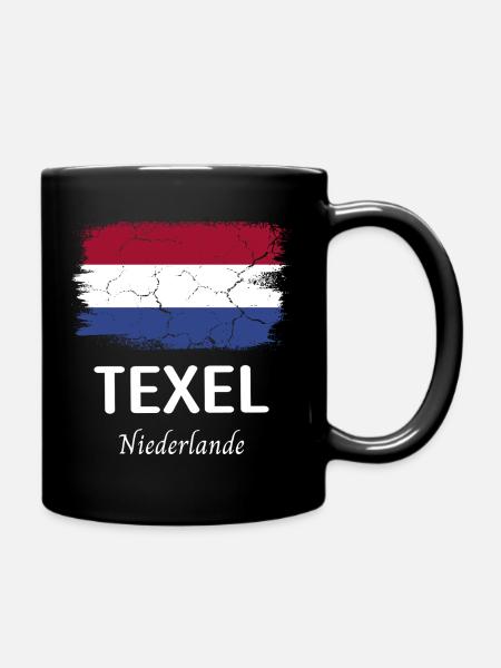 Texel - Tasse einfarbig - Schwarz