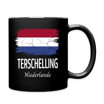 Terschelling - Tasse einfarbig - Schwarz - Rechts