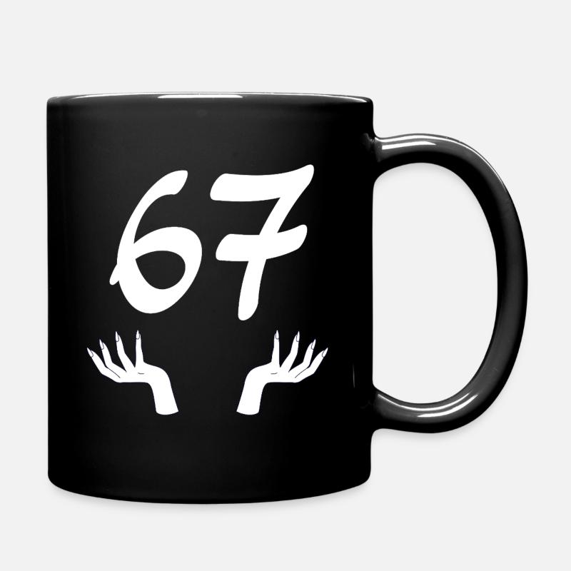 67 Six-Sept - Mug uni - noir