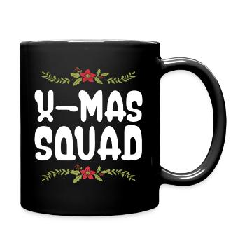 Escouade de Noël - Mug uni - noir - Droite