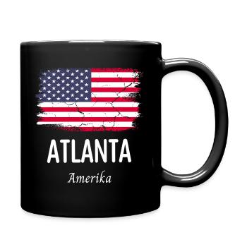 Atlanta - Mug uni - noir - Droite