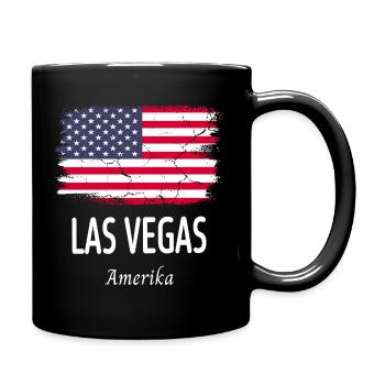 Las Vegas - Mug uni - noir - Droite