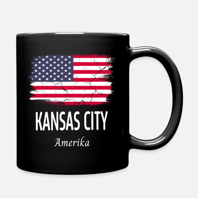 Kansas City - Mug uni - noir