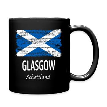 Glasgow - Full Colour Mug - black - Right