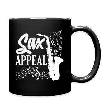 Partitions de saxophone Saxophone Appeal - Mug uni - noir - Droite