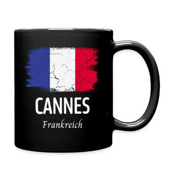 Cannes - Full Colour Mug - black - Right