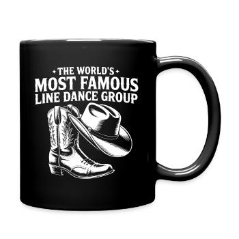 Western Line Dance Legend - Full Colour Mug - black - Right