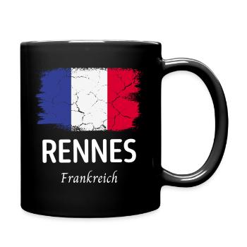 Rennes - Full Colour Mug - black - Right