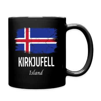 Kirkjufell - Mug uni - noir - Droite