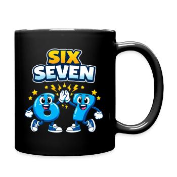 Numéro 67 Six Seven - 6 7 Memes - Mug uni - noir - Droite