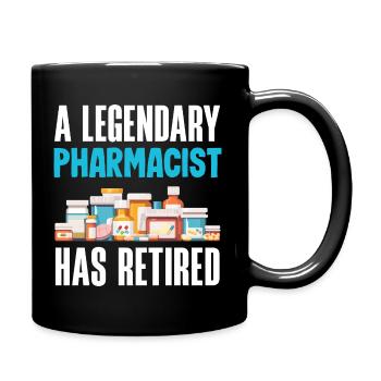 Pharmacist Pharmaceutical Technical - Full Colour Mug - black - Right