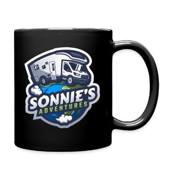 Les Aventures de Sonnie - Mug uni - noir - Droite