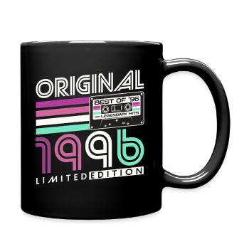 Cadeau rétro pour le 30e anniversaire 1996 - Mug uni - noir - Droite