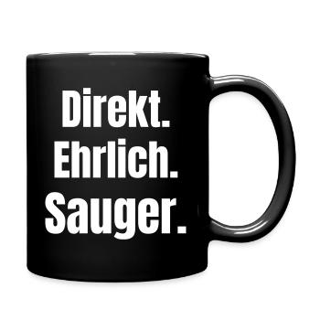 Directly Honest Sucker Statement - Full Colour Mug - black - Right