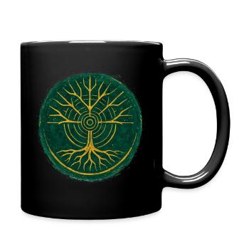 Tree of Life - Gaia - Full Colour Mug - black - Right