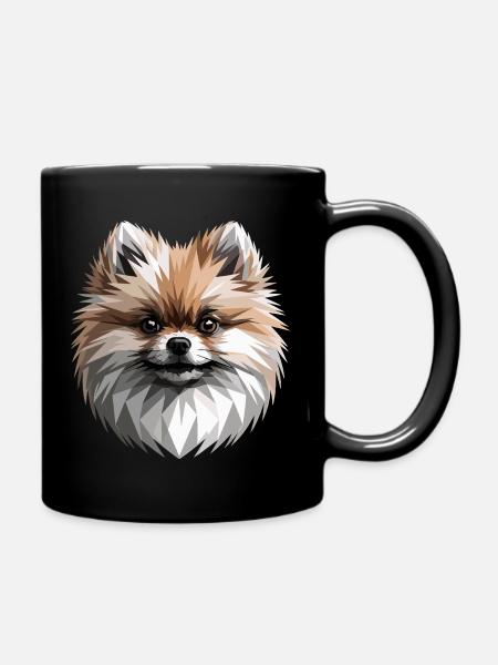 Pom de Poméranie Pom Douce Allemande - Mug uni - noir