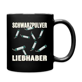 Amant de la poudre noire - Mug uni - noir - Droite