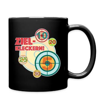 Target spilling - because something always goes wrong - Full Colour Mug - black - Right