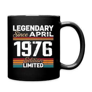 April 1976 Retro April 1976 Birthday Gift - Full Colour Mug - black - Right