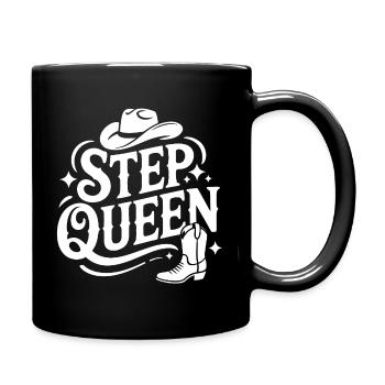 Step Queen Line Dance Western Look - Tasse einfarbig - Schwarz - Rechts